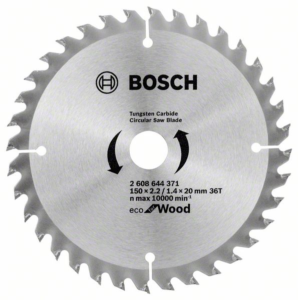 Kotouč pilový Bosch Eco for Wood 150×20×2,2 mm 36 z.