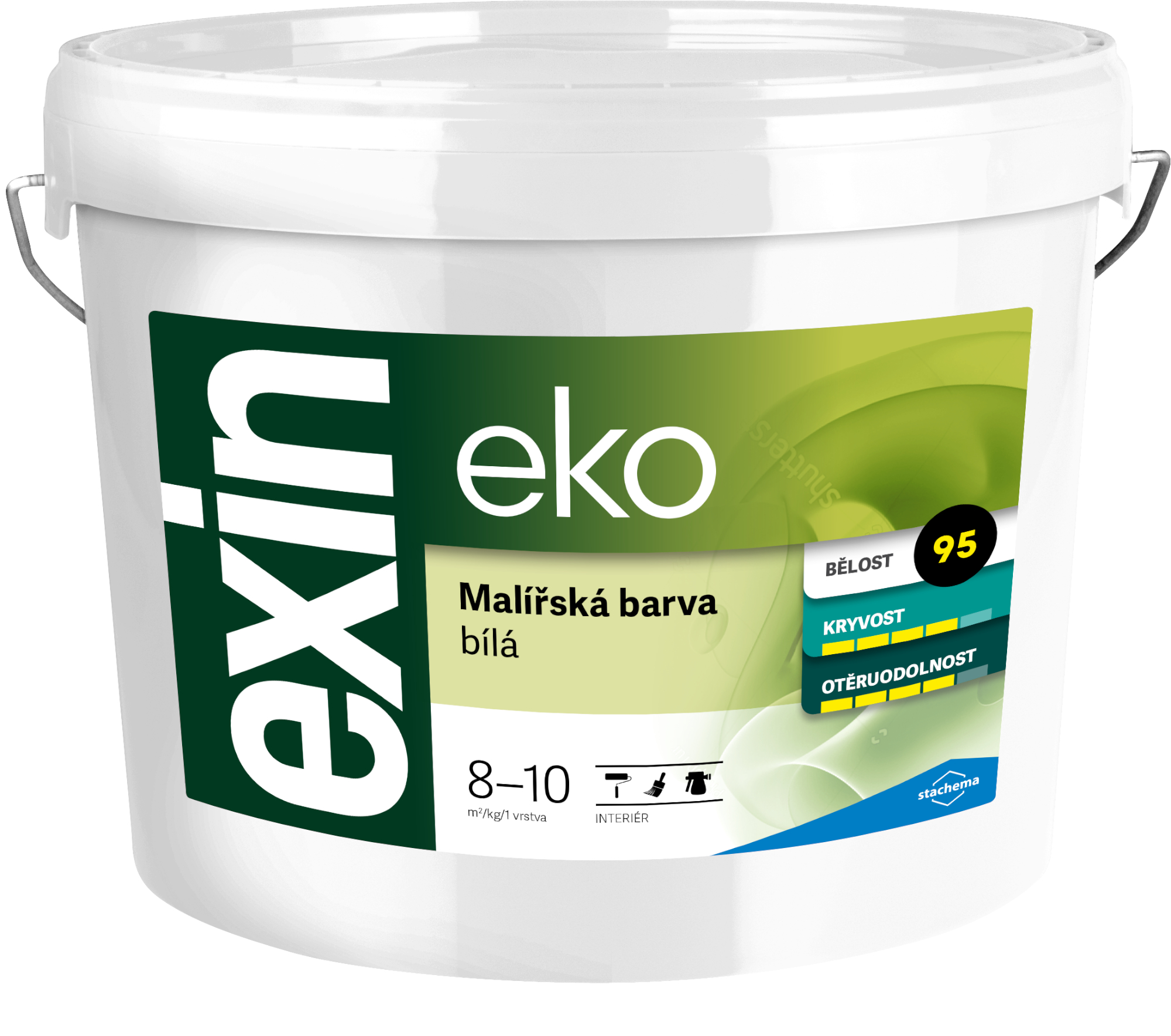 Malba interiérová Stachema EXIN EKO 95% bílá, 7 kg