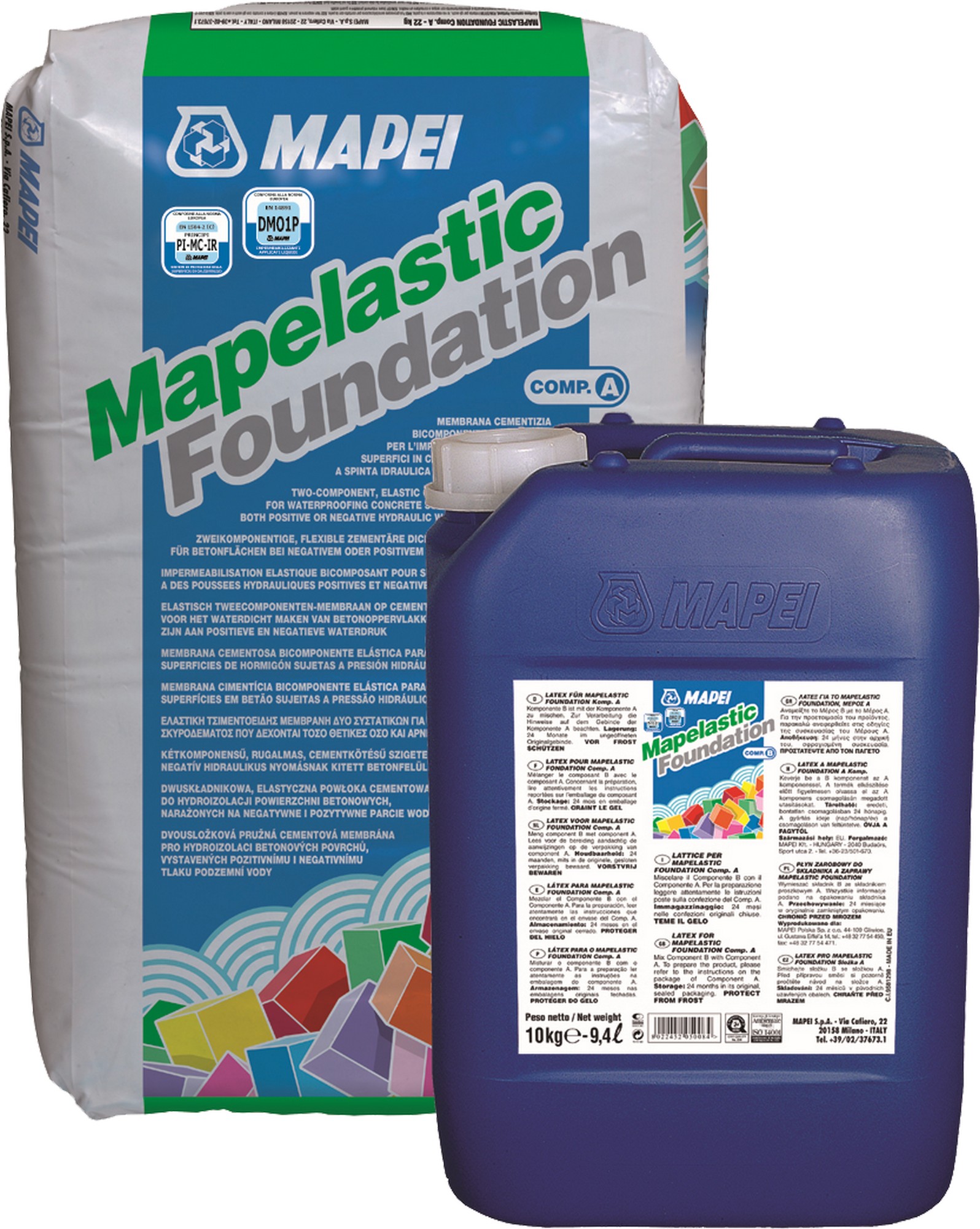Stěrka hydroizolační Mapei Mapelastic Foundation B