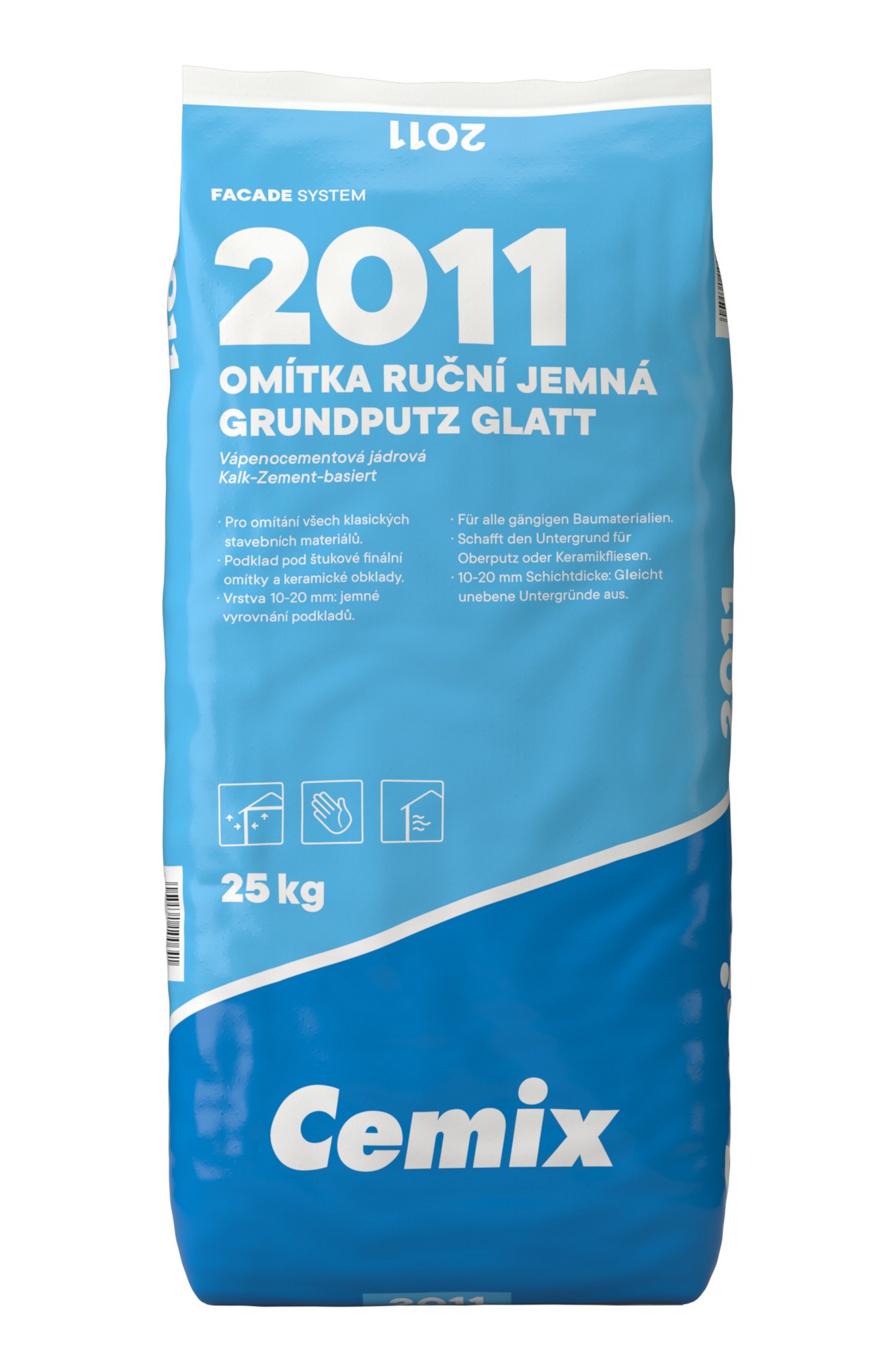 Omítka jádrová Cemix 2011 jemná 25 kg