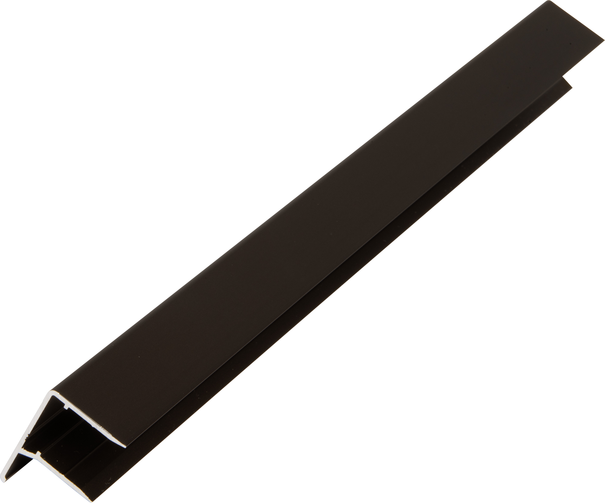 Profil U ukončovací s okapnicí hliníkový elox bronz 16 mm délka 6,4 m
