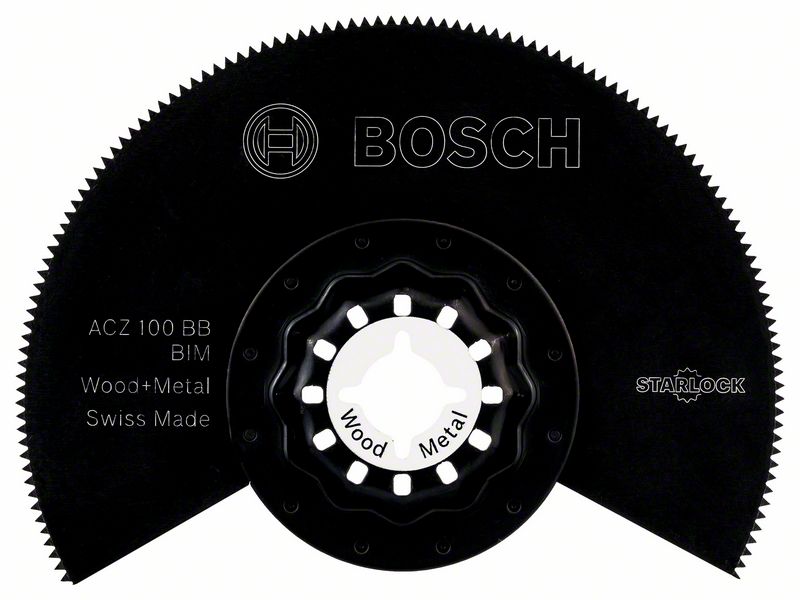 Kotouč segmentový Bosch ACZ 100 BB Wood and Metal 10 ks