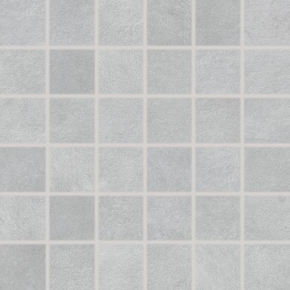 Mozaika Rako Extra 5×5 cm (set 30×30 cm) světle šedá WDM05823