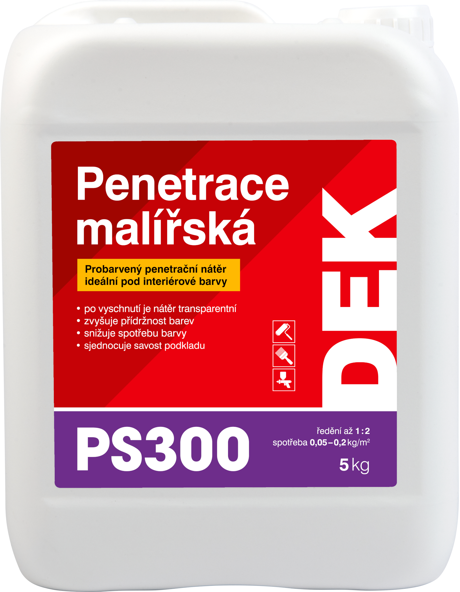 Penetrace malířská DEK PS300 , 10 kg