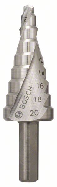 Vrták stupňovitý Bosch HSS CYL 4–20×70,5 mm
