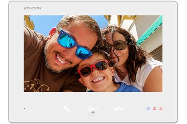 Videotelefon obrazovka Hikvision DS-KH7300EY-TE2 bílá