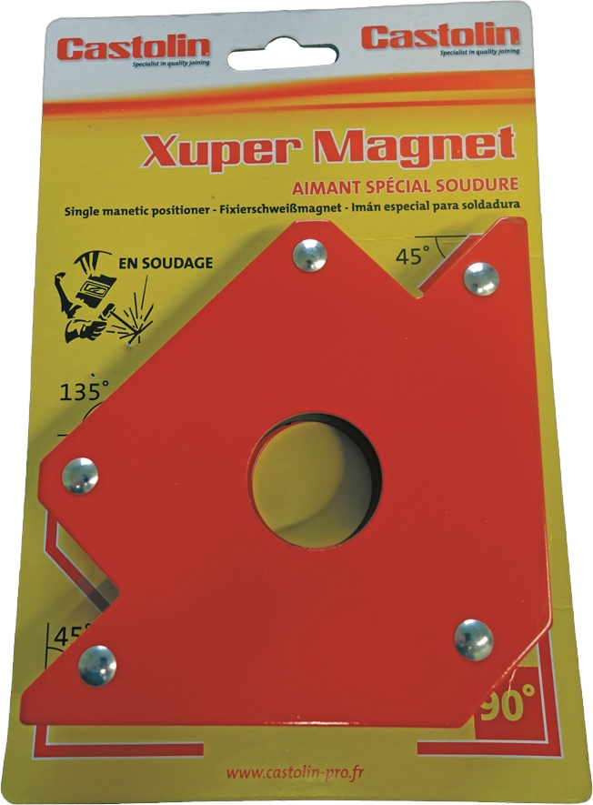Úhelník magnetický Castolin Xupermagnet