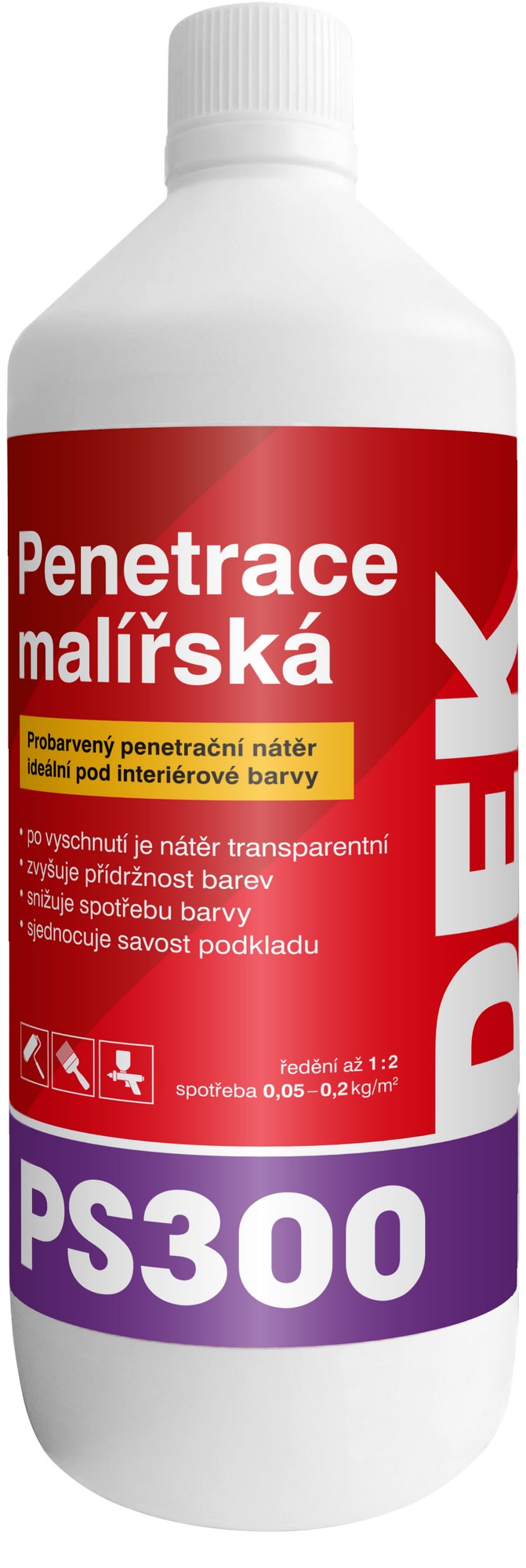 Penetrace malířská DEK PS300 , 1 kg