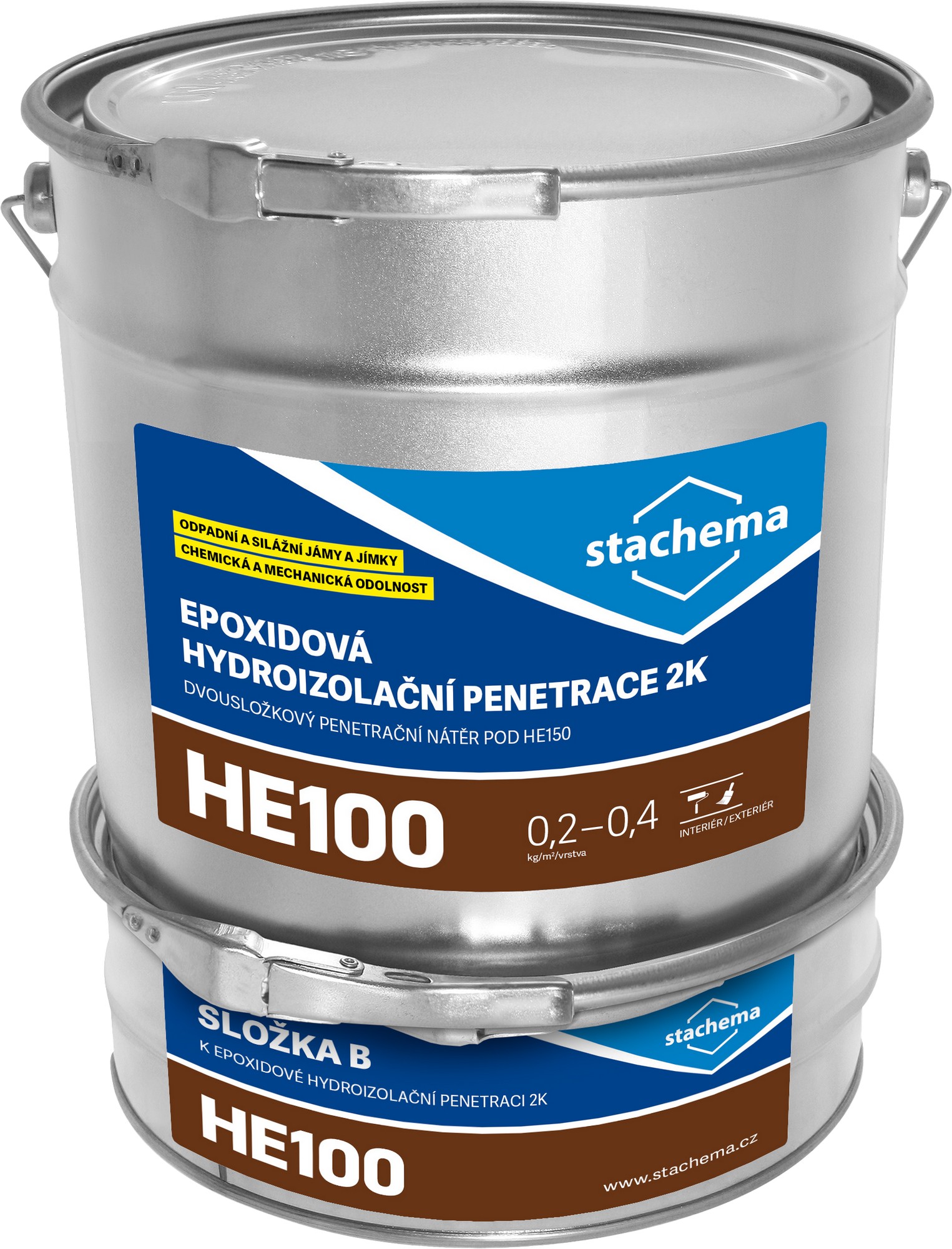 Penetrace epoxidová Stachema HE100 2k , 4,8 kg