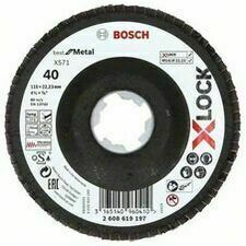 Kotouč lamelový Bosch X571 Best for Metal X-LOCK 115 mm 40