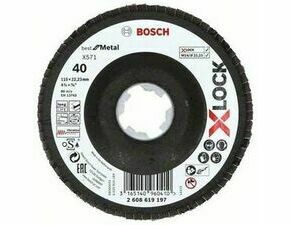 Kotouč lamel. Bosch X571 Best for Metal X-LOCK FD 115 mm 40