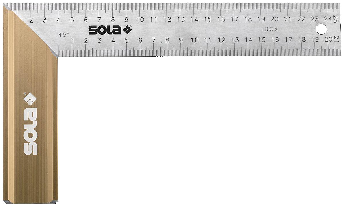 Úhelník truhlářský SOLA SRB 145×300 mm