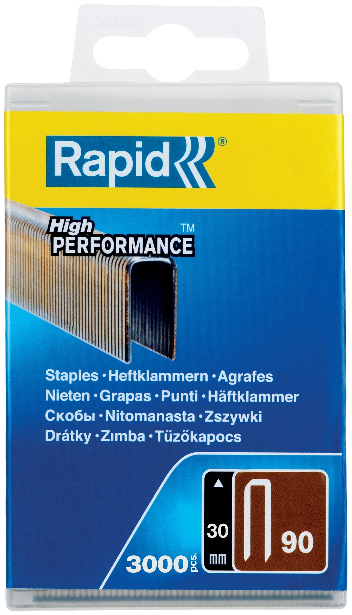 Spony Rapid High Performance 90 5,7×30×1,27 mm 3 000 ks