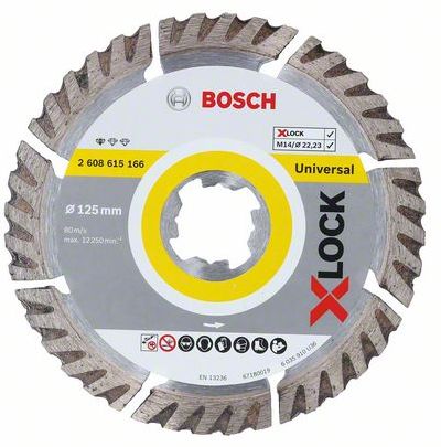 Kotouč DIA Bosch Standard for Uni. T X-L 125×22,23×2×10 mm