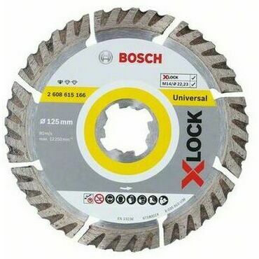 Kotouč řezný DIA Bosch Standard for Universal Turbo X-LOCK 125×22,23×2×10 mm