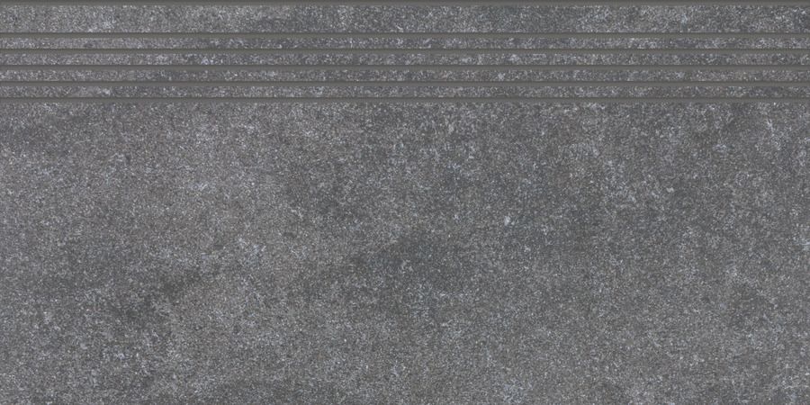 Schodovka Rako Kaamos 30×60 cm černá DCPSE588