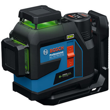 Čárový laser GLL 12V-100-33 CG s univerzálním držákem LB 10