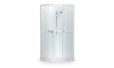 Box sprchový Roth SIMPLE 900 mm bílá/transparent
