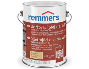 Olej udržovací Remmers WPC bezbarvá 2,5 l