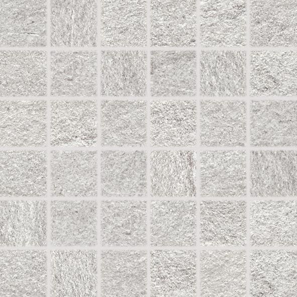 Mozaika Rako Quarzit 5×5 cm (set 30×30 cm) šedá DDM06737