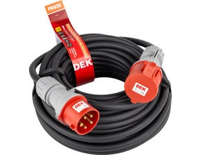 Kabel prodlužovací neoprenový spojka DEK PR825 25 m 4 mm2 IP 44