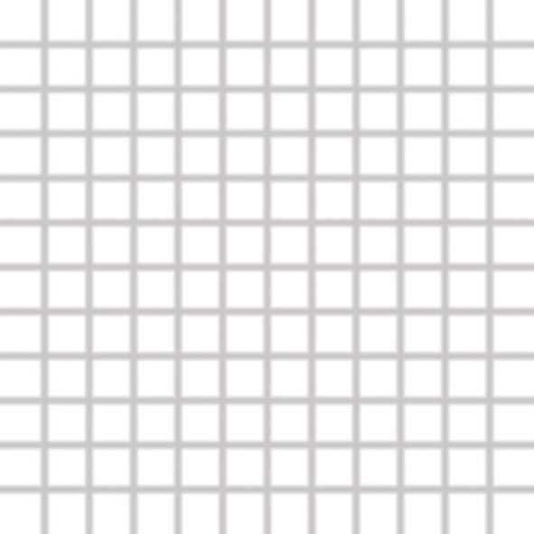 Mozaika Rako Color Two 2,5×2,5 cm (set 30×30 cm) bílá matná GDM02023