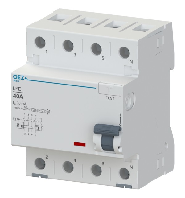 Chránič proudový OEZ LFE-40-4-030AC