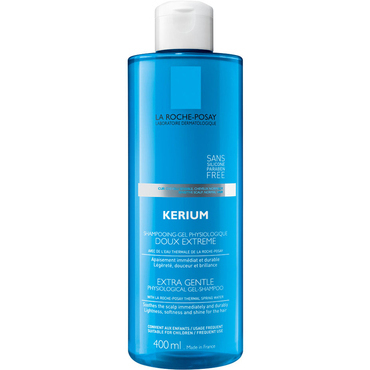 Šampon pro zklidnění vlasové pokožky KERIUM jemný 400 ml
