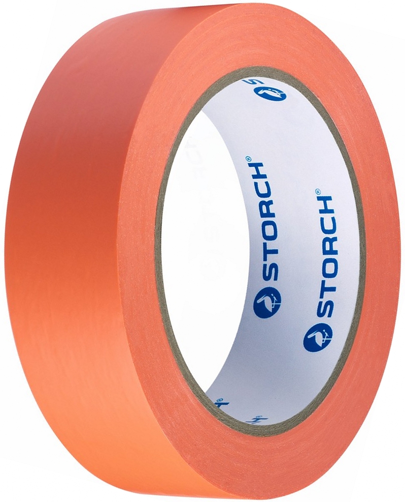 Páska maskovací Storch SOFTtape Orange UV-plus 50 mm/33 m