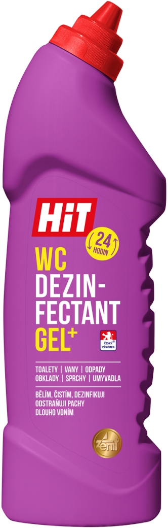 Prostředek na WC Hit Dezinfectant Gel+ 0,75 kg