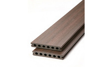 Prkno terasové dřevoplastové DŘEVOplus PROFI walnut 23×138×4000 mm