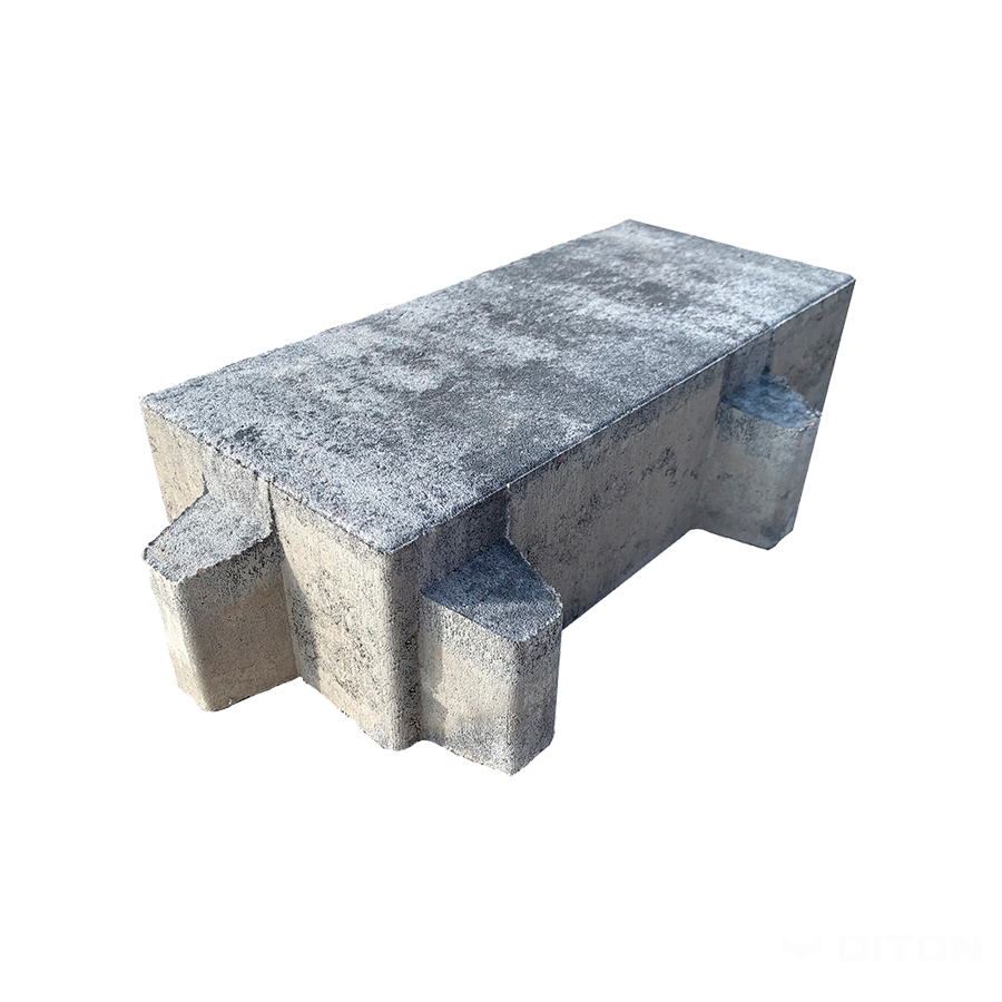 Dlažba betonová DITON VEGETAČNÍ standard marmo 150×300×80 mm