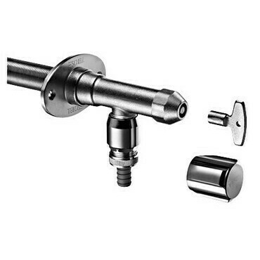Ventil zahradní nezámrzný SCHELL Polar II SET 1/2"×3/4" pro tloušťku zdiva 200 - 500 mm