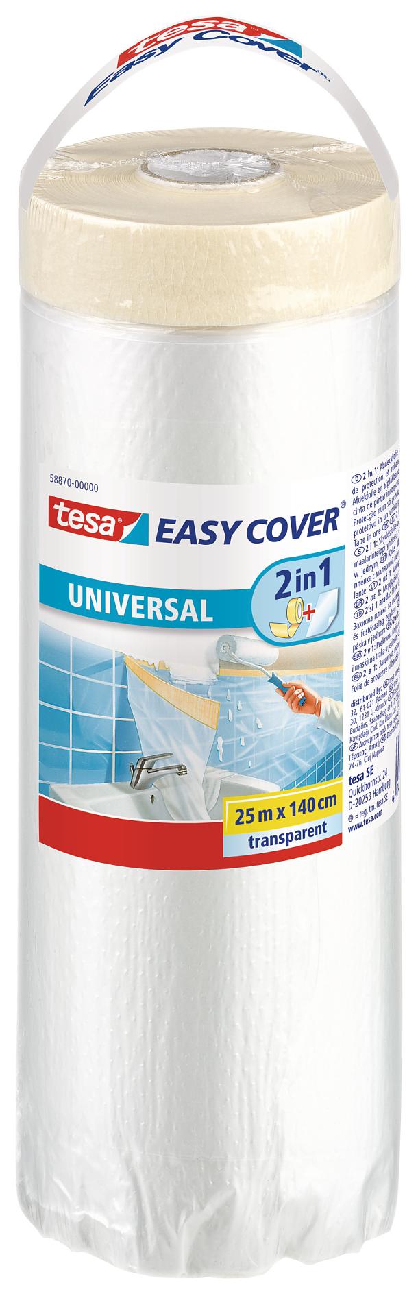 Fólie maskovací CQ Tesa 58882 Easy Cover UNIVERSAL 0,55×25 m