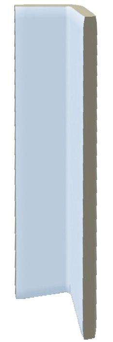 Hrana vnitřní průběžná Rako Color Two 2,4×20 cm světle modrá matná GSIAPF03