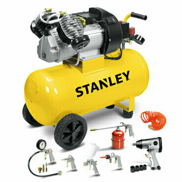 Kompresor Stanley DV2 400/10/50 + Kit 8 ks