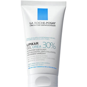 30% Urea gel proti hrubé a mozolovité kůži LIPIKAR 50 ml