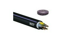 Kabel CYKY -J 5× 1,5 RE 100 m/bal.