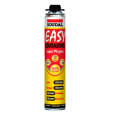 Montážní pěna Soudabond Easy 750 ml, pistolová, nízkoexpanzní
