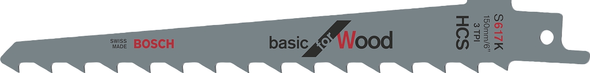 List pilový Bosch S 617 K Basic for Wood 5 ks