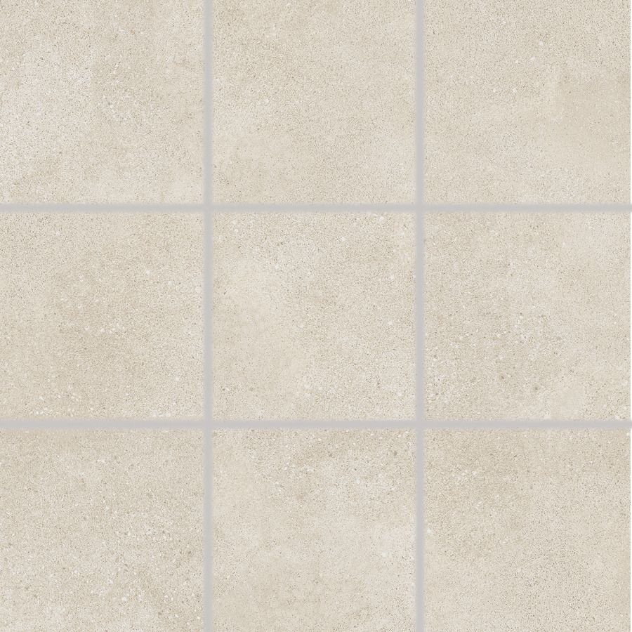 Dlažba Rako Betonico 10×10 cm světle béžová DAK12793