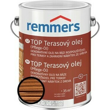 Olej terasový Remmers TOP ořech, 2,5 l