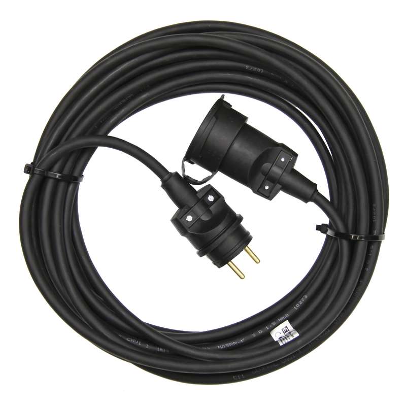 Kabel prodlužovací spojka Emos 40 m 1,5 mm2 IP 65