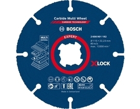Kotouč řezný Bosch Expert Carbide Multi Wheel X-LOCK 115 mm