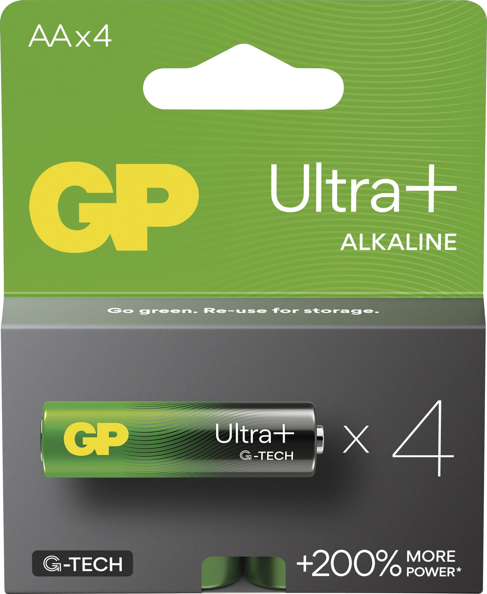 Baterie GP Ultra Plus Alkaline AA 4 ks