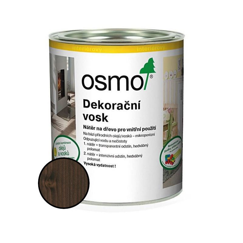 Vosk dekorační Osmo 3161 ebenové dřevo 2,5 l