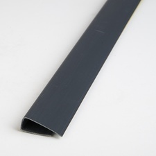 Profil okrajový plastový grafit 3000 mm
