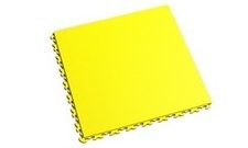 Dlaždice podlahová Fortelock Machine invisible hadí kůže YELLOW
