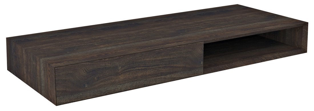 Skříňka umyvadlová 1 200×140×480 mm dub černý, levá MR122