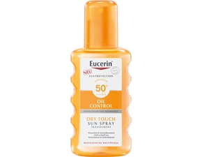 Transparentní sprej na opalování Sun Dry Touch Oil Control SPF 50 200 ml